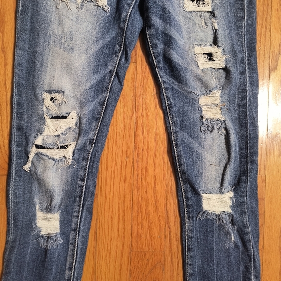 KanCan Style VBK1936A High Rise Ankle Skinny, Women's Waist 25" - Picture 3 of 16